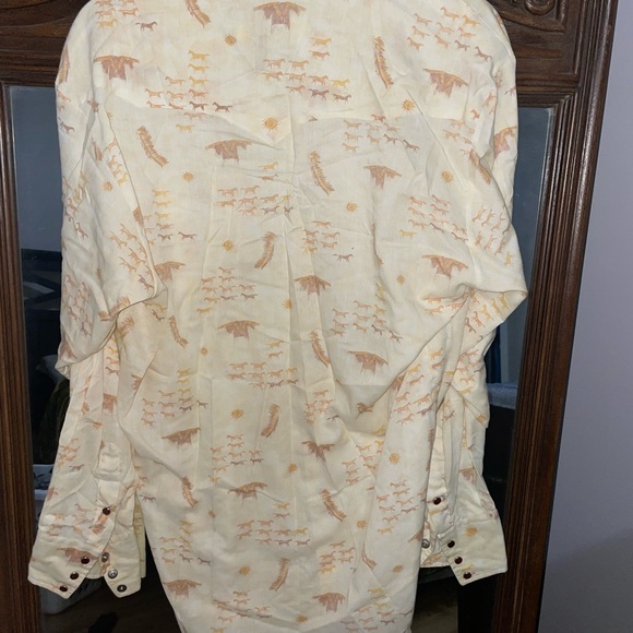 Men’s Vintage Western Pearl Snap - Picture 5 of 7